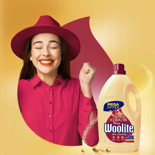woolite colour keratin 4,5l/75 prań na Arena.pl