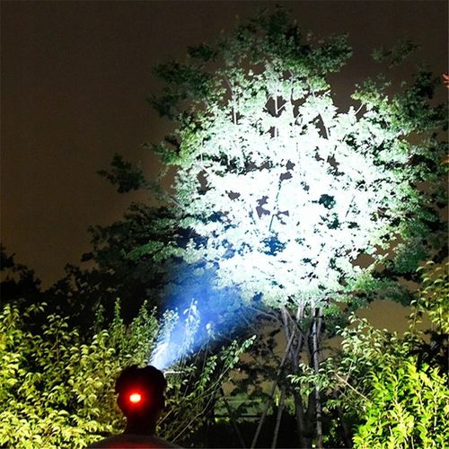 MOCNA LATARKA CZOŁOWA NA GŁOWĘ CZOŁÓWKA 5 LED CREE XPE T6 AKUMALOTOR na Arena.pl