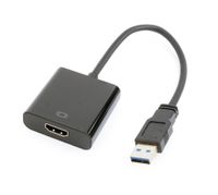 Adapter USB - HDMI Gembird A-USB3-HDMI-02 czarny