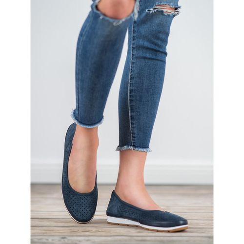 Skórzane Baleriny r.39 na Arena.pl