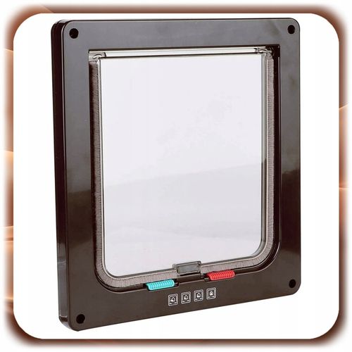 DRZWICZKI WAHADŁOWE DLA KOTA PSA DWUSTRONNE KLAPĄ 4SPOSOBY 4WAY XL +SZABLON na Arena.pl