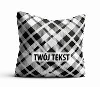 Poduszka Dekoracyjna KRATA  z Twoim napisem KR01