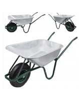 Taczka stalowa budowlana ogrodowa ocynkowana 120L 250 kg
