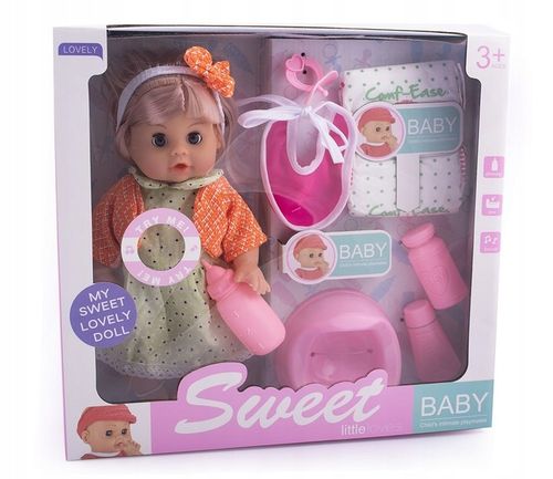 LALKA BOBAS LALECZKA DŁUGIE WŁOSY MÓWI Z AKCESORIAMI INTERAKTYWNA na Arena.pl