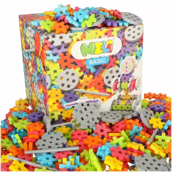 Klocki Meli Basic Constructor (400 elementów) zdjęcie 1