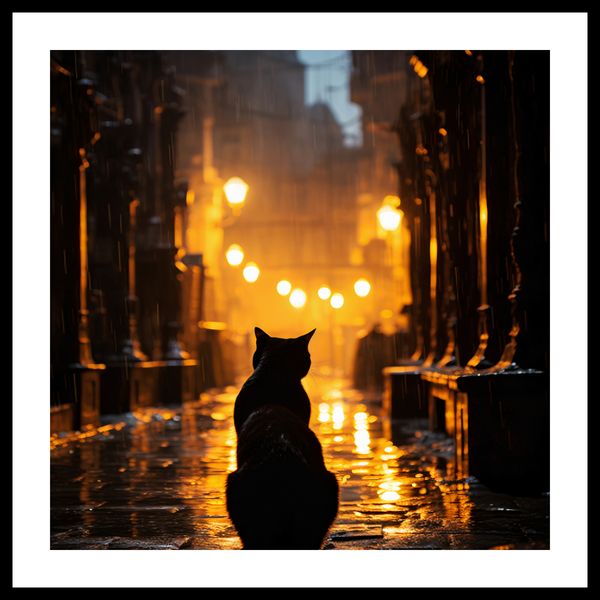 Plakat 40x40cm Samotna Wędrowczyni zdjęcie 3
