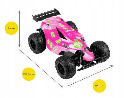 Samochód Auto RC RESORAK WYŚCIGÓWKA ZDALNIE STEROWANY 25km/h 2 KOLORY na Arena.pl