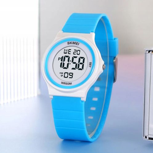 Zegarek dziecięcy SKMEI elektroniczny sportowy stoper alarm data na Arena.pl