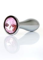 plug-jewellery silver plug- rose m