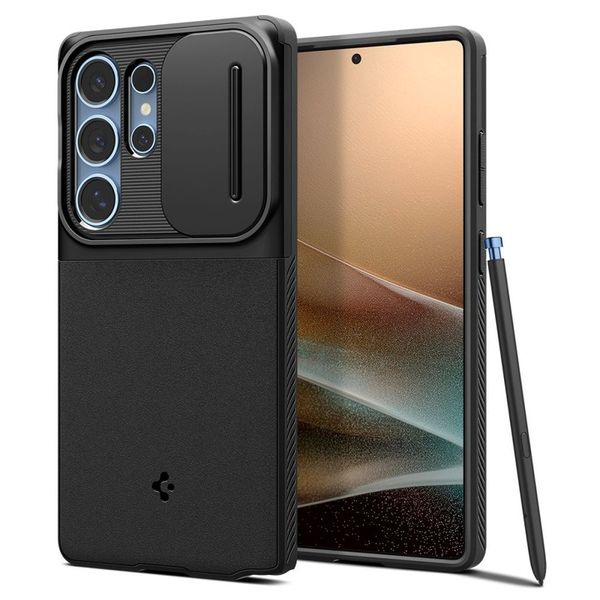 Etui Spigen Optik Armor Galaxy S25 Ultra Black zdjęcie 9