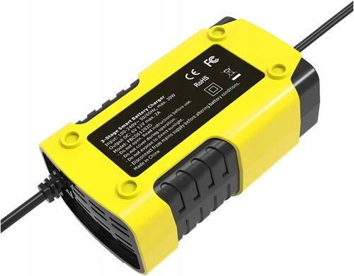 Prostownik Samochodowy do Akumulatorów 6V 12V 2A Ładowarka FUNKCJA NAPRAWY na Arena.pl