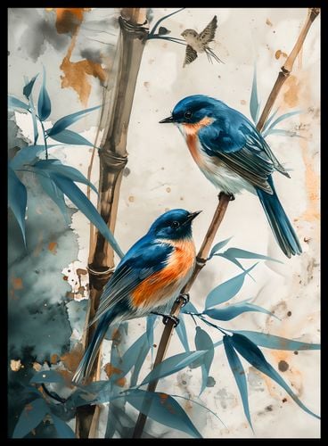 Plakat 40x55cm Trzy Ptaki na Arena.pl