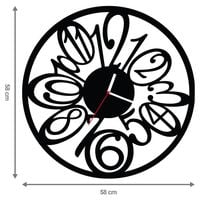 ZEGAR ŚCIENNY CYFRY 58cm XXL 155.11