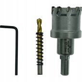 Otwornica 35 mm z wiertłem tytanowym do metalu aluminium inox drewna