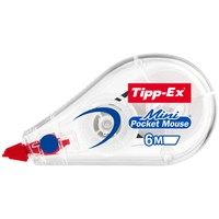 tipp-ex mini pocket mouse korektor 6 metrów 1 sztuka
