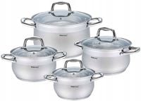 8 ELEMENTOWY ZESTAW GARNKÓW KINGHOFF KH-1421