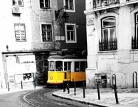 FOTOTAPETA KAMIENICE TRAMWAJ BUDYNKI ULICA 380x256