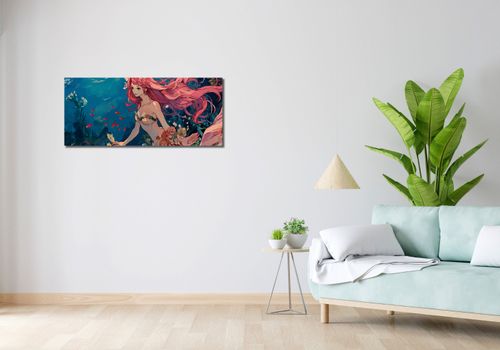 Obraz 100x40cm Nimfa Oceanu na Arena.pl