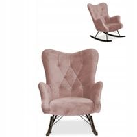 Fotel uszak skandynawski Luna bujany Family Meble