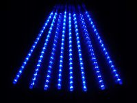 LAMPKI SOPLE 288 LED NIEBIESKIE METEORYTY 50