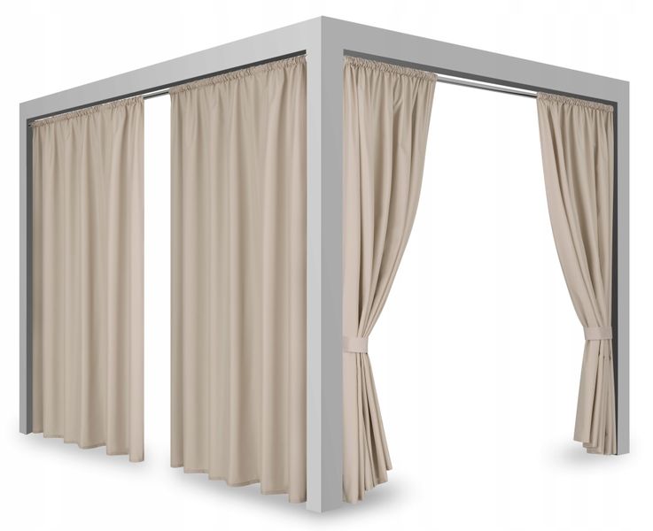 Zasłona ogrodowa TARAS balkon ALTANA 150x200 tunel zdjęcie 1