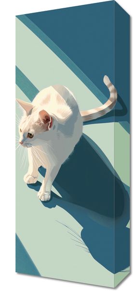 Obraz 20x50cm Kocia Persona zdjęcie 1