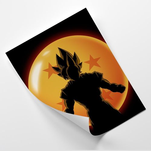 Plakat, Son Goku anime 50x70 na Arena.pl