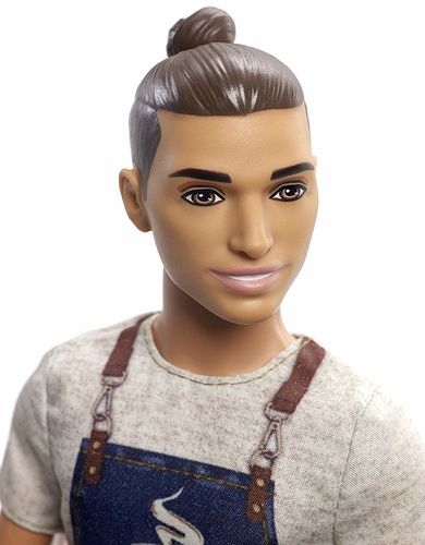 Mattel Lalka Barbie Ken Kariera Barista na Arena.pl