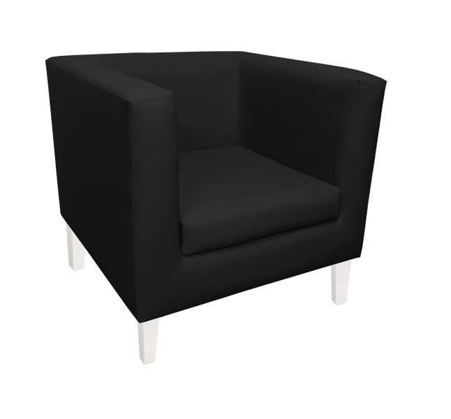 Fotel Monaco nogi białe D1 zdjęcie 1