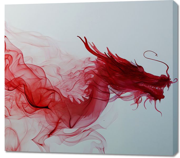 Obraz 100x90cm Smoczy Wzlot zdjęcie 1