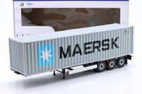 SOLIDO Container trailer MAERSK – Naczepa kontener 1:24