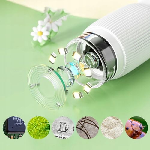 MIKROSKOP CYFROWY KIESZONKOWY OPTYCZNY EKRAN LCD LED ZESTAW Z KAMERA 1000X na Arena.pl