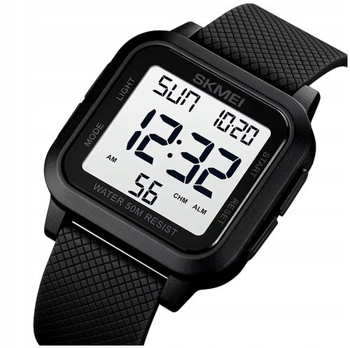 Zegarek męski SKMEI elektroniczny czytelna tarcza wiele funkcji na Arena.pl
