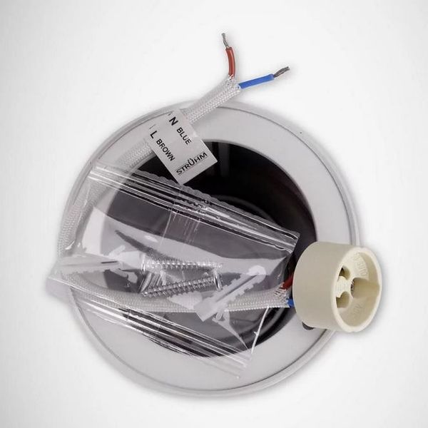 Lampa sufitowa natynkowa HARY C biała 03711 GU10 Struhm zdjęcie 6