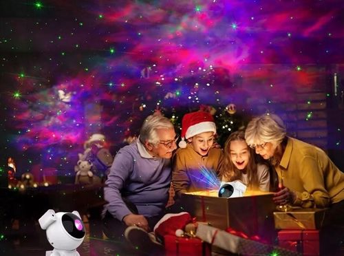 PROJEKTOR GWIAZD ASTRONAUTA RZUTNIK LED LAMPKA NOCNA DLA DZIECI NA PREZENT na Arena.pl