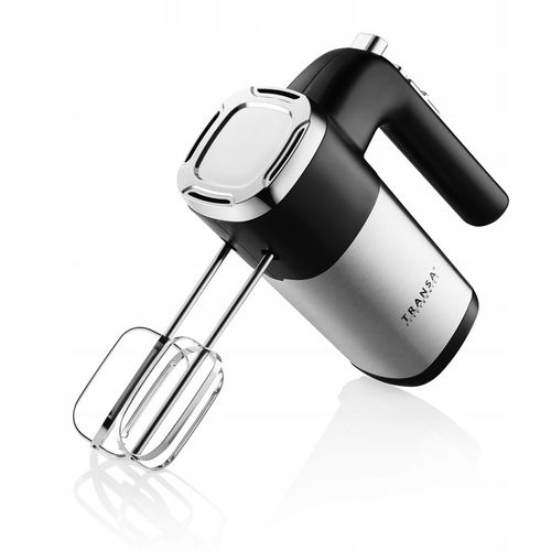 Mikser ręczny 5 biegów tryb TURBO Zestaw 4 mieszadła Organizer TRANSA na Arena.pl