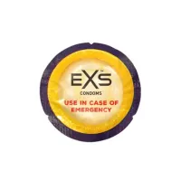 exs regular 100 szt. prezerwatywy okrągłe, cienki lateks, 54 mm