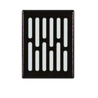 KRATKA WENTYLACYJNA ELDER 16,8X12,7CM BRĄZ BLACHA OCYNK