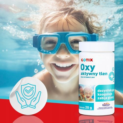 Aktywny Tlen do Basenu Jacuzzi Tabletki Chemia Basenowa Zamiast Chloru na Arena.pl