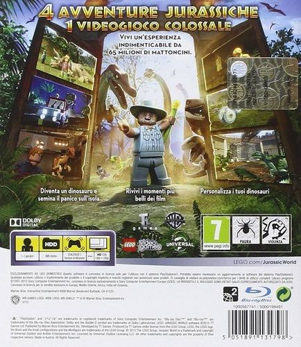 Lego Jurassic World PL PS3 Nowa na Arena.pl