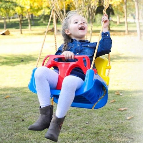 Huśtawka Ogrodowa Modułowa domowa dla Dzieci 3w1 Mocna na Linach Bezpieczna na Arena.pl