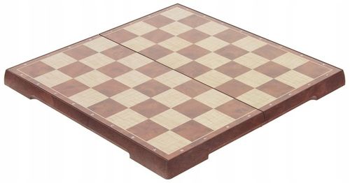 Szachy Warcaby Magnetyczne Klasyczne Duże na Magnes Gra 2w1 31x31 cm na Arena.pl