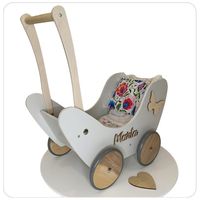 Zabawka drewniana wózek dla lalek  “Tradycyjny”