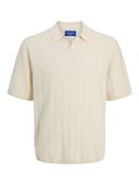 Jack&Jones sweter JACK&JONES-12272578 beżowy okrągły rozmiar XL