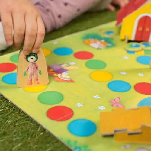 Moja pierwsza gra Na jagody - gra planszowa dla dzieci (3+) Bobaski i Miś na Arena.pl