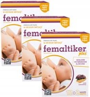 Femaltiker Plus smak czekoladowy LAKTACJA KARMIENIE Nutropharma 3x14 sasz.