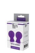 PLEASURE PUMPS NIPPLE SUCKERS PURPLE