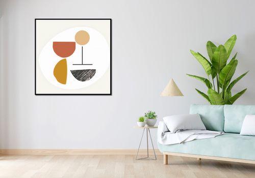 Plakat 100x100cm Kompozycja Balans na Arena.pl