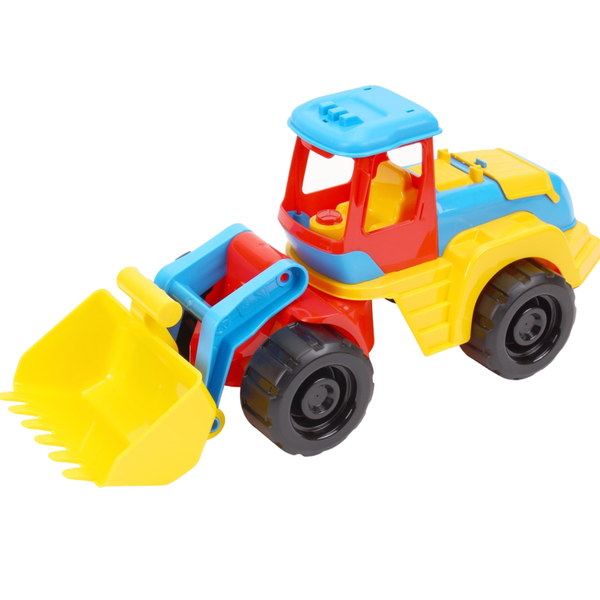 Traktor Koparka Dla Dzieci Auto Budowlane 6894 zdjęcie 2