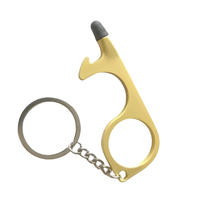 Brelok Bezpieczny Antywirusowy Uchwyt Przycisk Covid Gadżet Rączka EDC Hit